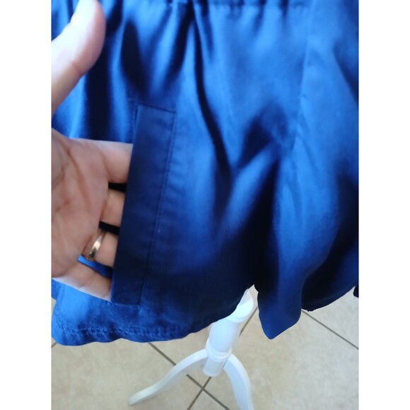 Lane Bryant Womens Blue Waterfall Open Front 14/16 Draped Cardigan Office Casual - Picture 6 of 16